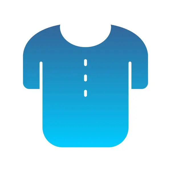 Camiseta Plana Gradiente Vector Icono Desig — Archivo Imágenes Vectoriales