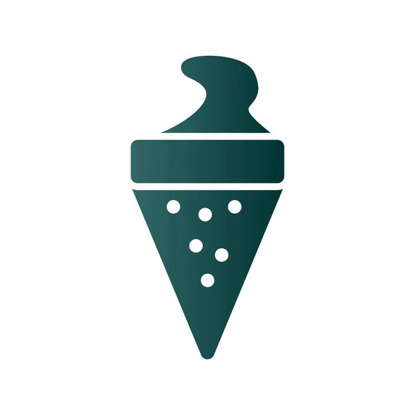 冰淇淋冰晶梯度矢量设计 — 图库矢量图片
