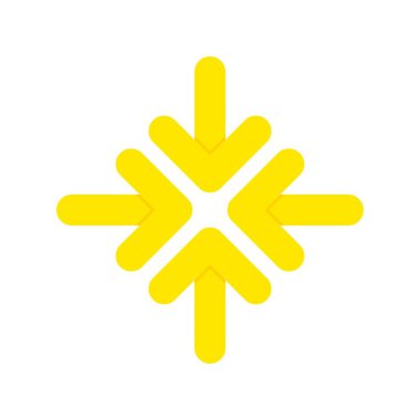 Arrow Düz Vektör Simgesi Tasarımı