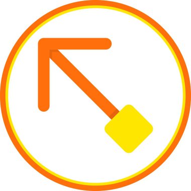 Düz Çember Vektör Simgesi Tasarımı Arttır