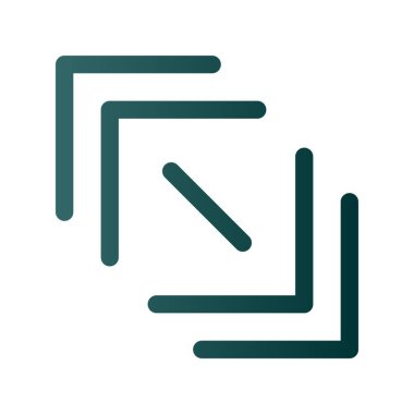 Satır Gradyan Vektör Simgesi Tasarımı Arttır