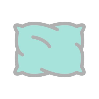 Yastık Çizgisi Işık Vektörü Simgesi Tasarımı