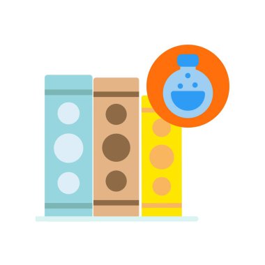 Bilim Düz Vektörü Simge Tasarımı