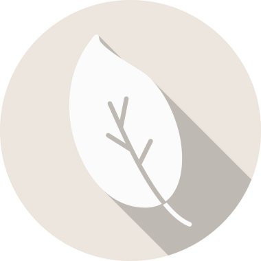 Yaprak Kabartma Çemberi Vektör Simgesi Tasarımı