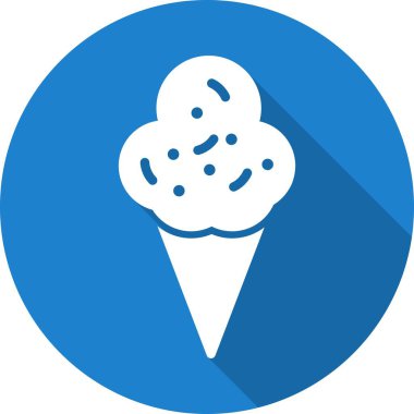 Tatlı Kabartma Çemberi Vektör Simgesi Tasarımı