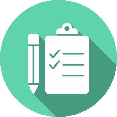 Görev Kabartma Çemberi Vektör Simgesi Tasarımı