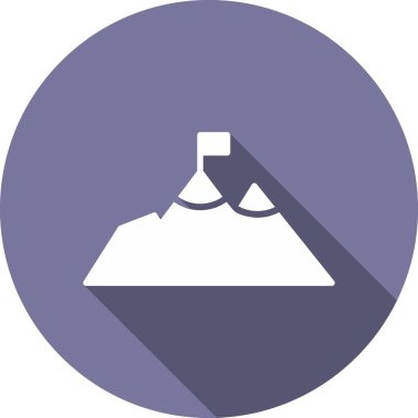 Macera Kabartma Çemberi Vektör Simgesi Tasarımı