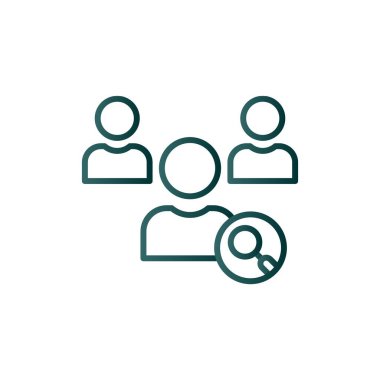 Satır Gradyan Vektör Simgesi Tasarımı Bul