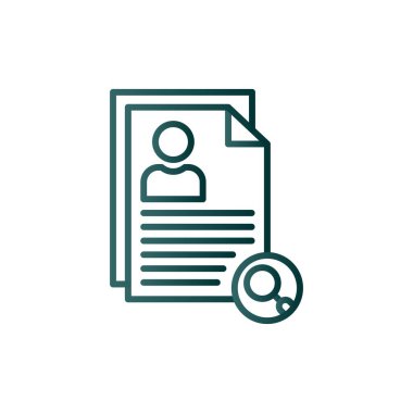 Arama Satırı Gradyan Vektör Simgesi Tasarımı