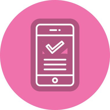 Kene Satırı Çemberi Vektör Simgesi Tasarımı