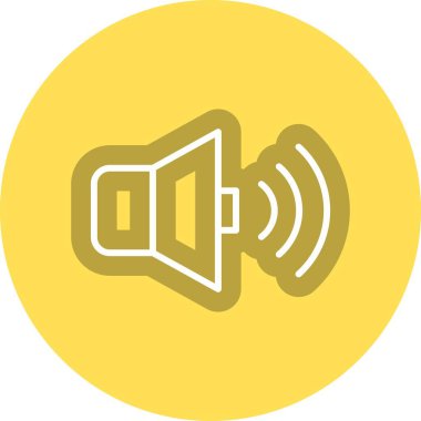 Yüksek Satır Çemberi Vektör Simgesi Tasarımı