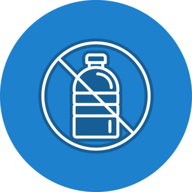 İçecek Satırı Çemberi Vektör Simgesi Tasarımı Yok