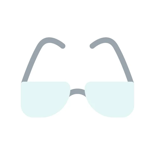 Szemüveg Lapos Vektor Ikon Desig — Stock Vector