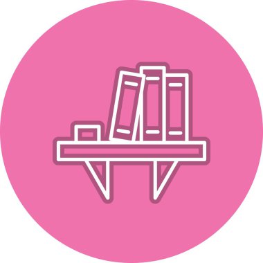 Satır Satırı Çemberi Vektör Simgesi Tasarımı