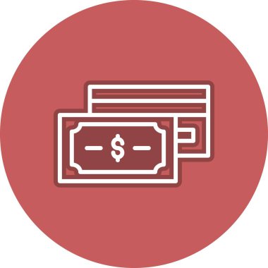 Satır Çemberi Vektör Simgesi Tasarımı Ver