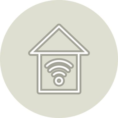 Akıllı Satır Çemberi Vektör Simgesi Tasarımı