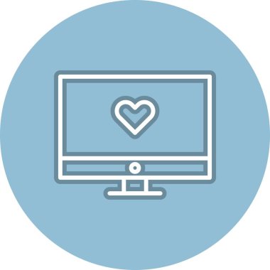 Satır Çemberi Vektör Simgesi Tasarımı İzle