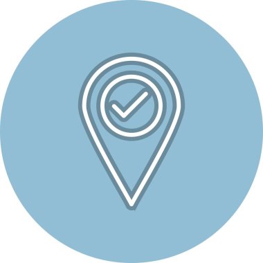 Satır Çemberi Vektör Simgesi Tasarımı