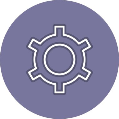 Satır Çemberi Vektör Simgesi Tasarımı Ayarlanıyor