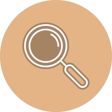 Arama Satırı Çemberi Vektör Simgesi Tasarımı