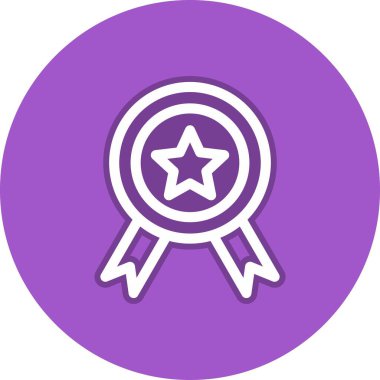 Kazanan Satır Çemberi Vektör Simgesi Tasarımı