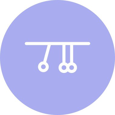 Sarkacı Satır Çemberi Vektör Simgesi Tasarımı