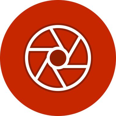 Satır Çemberi Vektör Simgesi Tasarımı