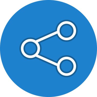 Satır Çemberi Vektör Simgesi Tasarımı