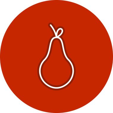 Armut Satırı Çemberi Vektör Simgesi Tasarımı