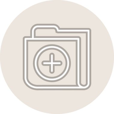 Dizin Satırı Çemberi Vektör Simgesi Tasarımı Oluştur