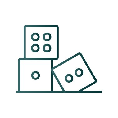 Etkinlik Satırı Gradyan Vektör Simgesi Tasarımı