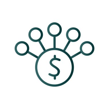 Satır Gradyan Vektör Simgesi Tasarımı Paylaş