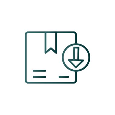 Satır Gradyan Vektör Simgesi Tasarımı İndir