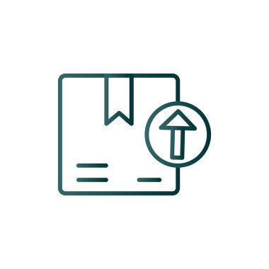 Satır Gradyan Vektör Simgesi Tasarımı Yükle