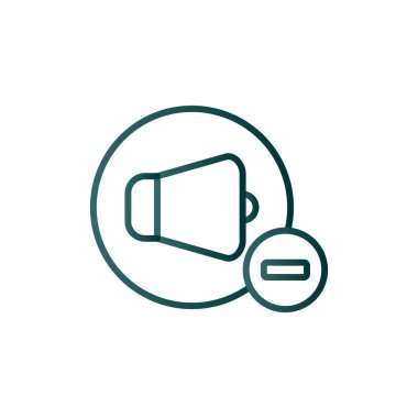 Cilt Satırı Gradyan Vektör Simgesi Tasarımı