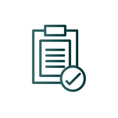 Kene Satırı Gradyan Vektör Simgesi Tasarımı