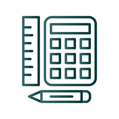 Araç Satırı Gradyan Vektör Simgesi Tasarımı