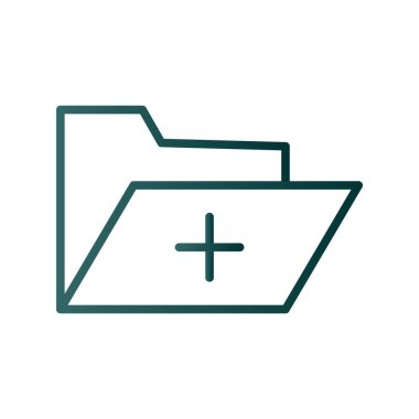 Dizin Satırı Gradyan Vektör Simgesi Tasarımı