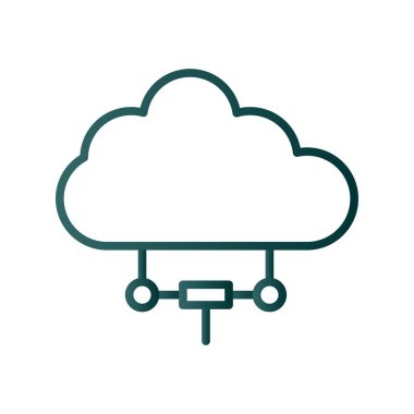 Satır Gradyan Vektör Simgesi Tasarımı Sunuluyor