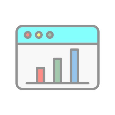 Kar Doldurulmuş Işık Vektörü Simgesi Tasarımı