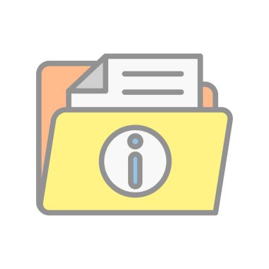 Dizin Doldurulmuş Işık Vektörü Simgesi Tasarımı