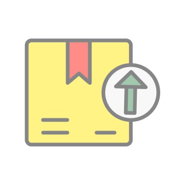 Yükleme Doldurulmuş Işık Vektörü Simgesi Tasarımı