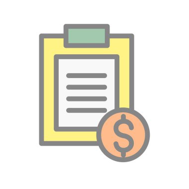 Fiyat Doldurulmuş Işık Vektörü Simgesi Tasarımı