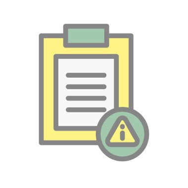 Bilgi Doldurulmuş Işık Vektörü Simgesi Tasarımı