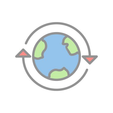 Aktarım Satırı Dolu Işık Vektörü Simgesi Tasarımı