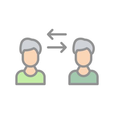 Aktarım Satırı Dolu Işık Vektörü Simgesi Tasarımı