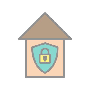 Anahtar Kilidi Satırı Işık Vektörü Simgesi Tasarımı