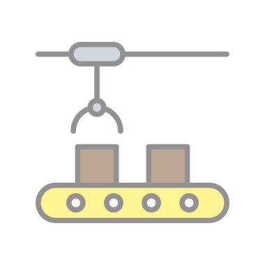 Taşıyıcı Işık Vektörü Simgesi Tasarımı