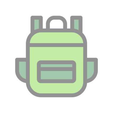 Poşet Doldurulmuş Işık Vektörü Simgesi Tasarımı