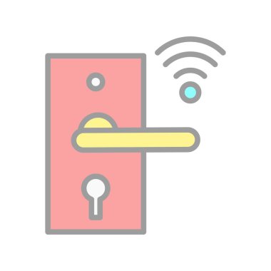 Dolu Işık Vektörü Simgesi Tasarımı